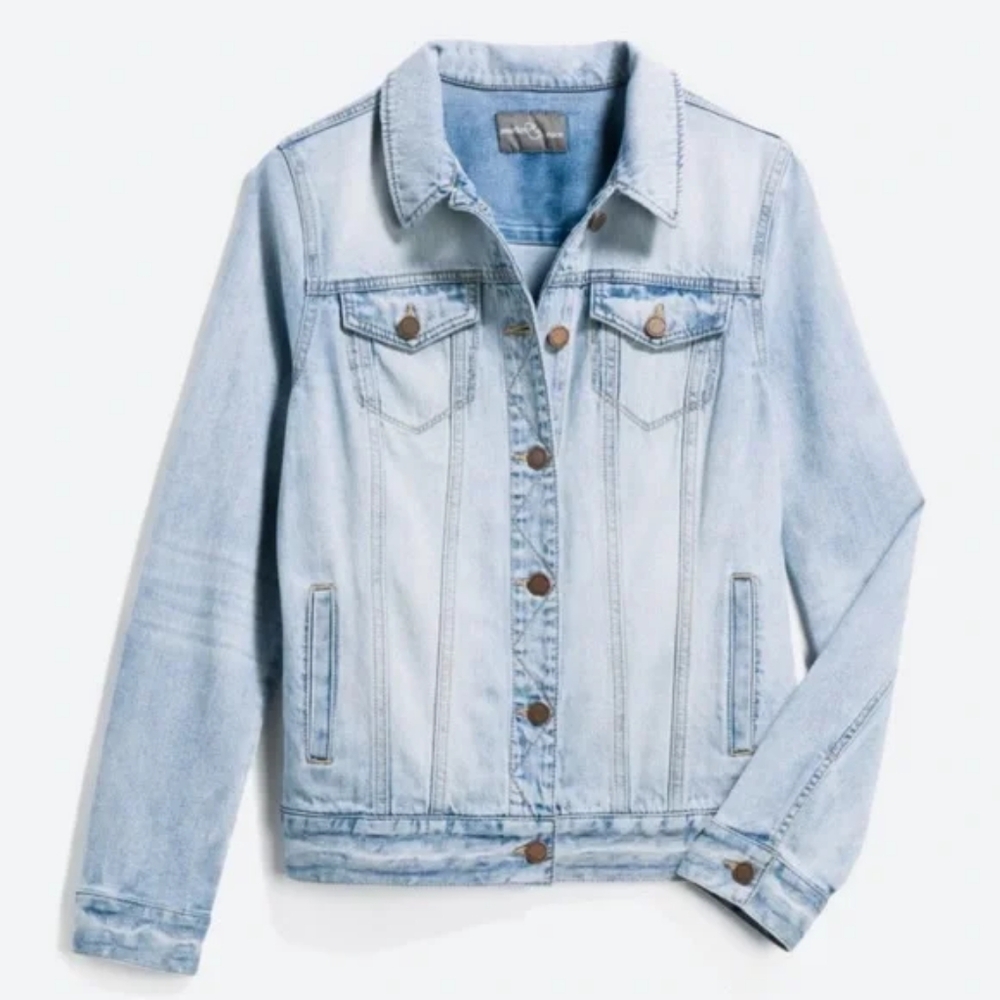 Market & Spruce Camila Boyfriend Denim Jacket